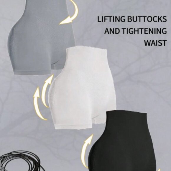 NEW without tag 3 pieces set tummy control seamless boxer shorts butt liffting - Picture 6 of 6